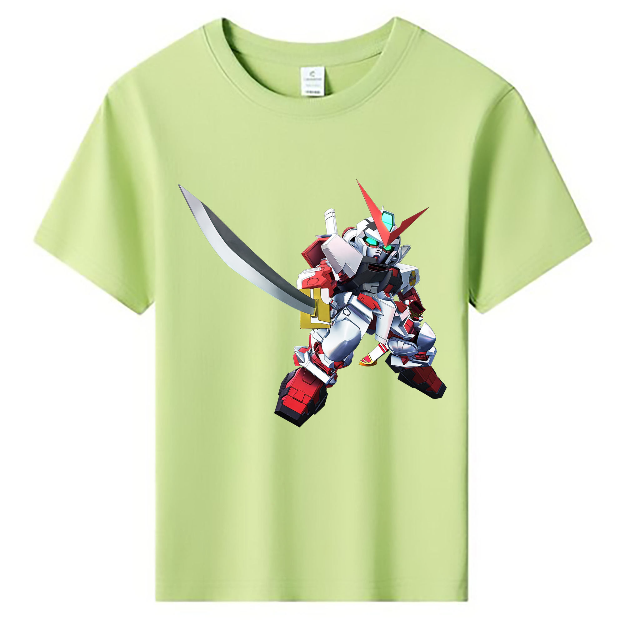 （画像用） 機動戦士ガンダム Mobile Suit Gundam 綿100％キッズTシャツ（フロントプリント）